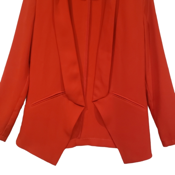 Miss Punctuality Red Lightweight Blazer - Picture 8 of 11